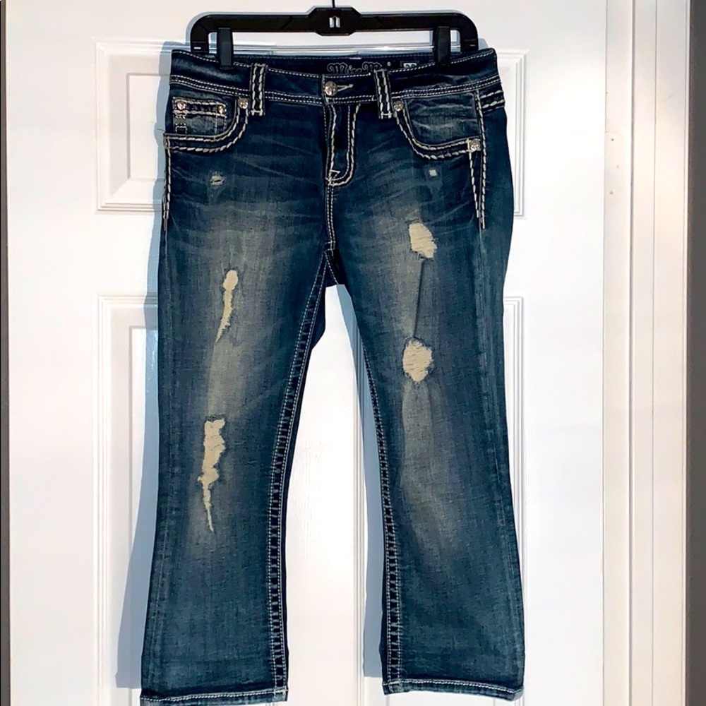 Miss Me Mid Rise Capri